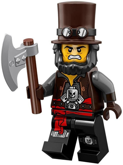 LEGO Minifigure-Apocalypseburg Abe-Collectible Minifigures / The LEGO Movie 2-Creative Brick Builders